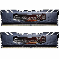 G.Skill 32 GB (2x16GB) DDR4 3200 MHz Flare X Black (F4-3200C16D-32GFX)