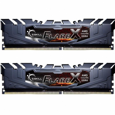 G.Skill 32 GB (2x16GB) DDR4 3200 MHz Flare X Black (F4-3200C16D-32GFX)