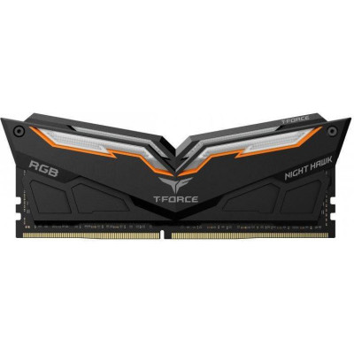 TEAM 16 GB (2x8GB) DDR4 3000 MHz T-Force Night Hawk RGB Black (TF1D416G3000HC16CDC01)