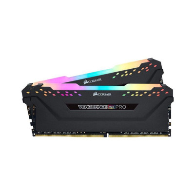 Corsair 16 GB (2x8GB) DDR4 3200 MHz Vengeance RGB Pro Black (CMW16GX4M2C3200C16)