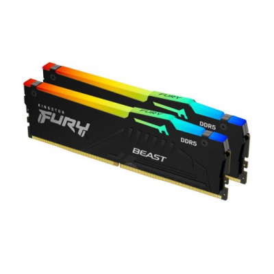 Kingston FURY 16 GB (2x8GB) DDR5 6000 MHz Beast RGB (KF560C36BBEAK2-16)