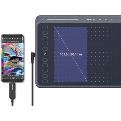 Huion HS611 Space Gray