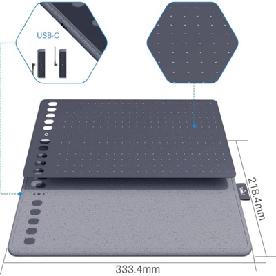 Huion HS611 Space Gray