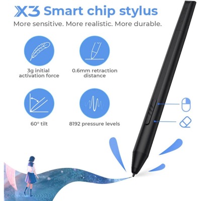 XP-Pen Artist 12 Drawing Display (2nd Gen) Pink (JPCD120FH_PK)