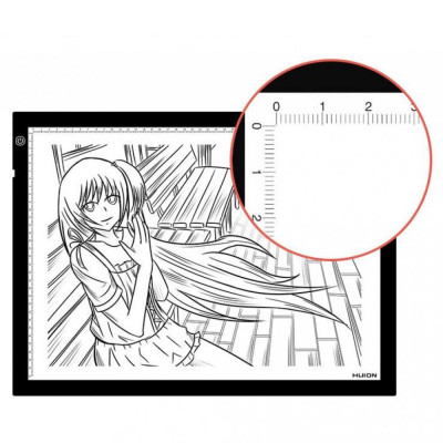 LED планшет Huion A3 + перчатка