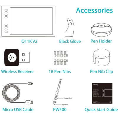 Huion Inspiroy Q11K V2