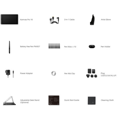 Huion Kamvas Pro 16 (GT156)