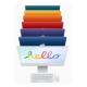 Apple iMac 24 M1 Orange 2021 (Z133000LX)