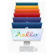 Apple iMac 24 M1 Purple 2021 (Z130000N9)