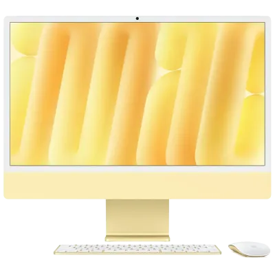 Apple iMac 24 M4 Yellow with nano-texture (Z1EL000DG)
