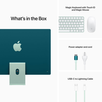 Apple iMac 24 M1 Green 2021 (Z12U000NW/Z12U000RU)