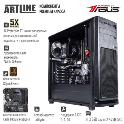 ARTLINE WorkStation W73 (W73v07)