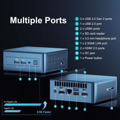 GEEKOM Mini IT13 (GMIT13I913900HK-322-EU)