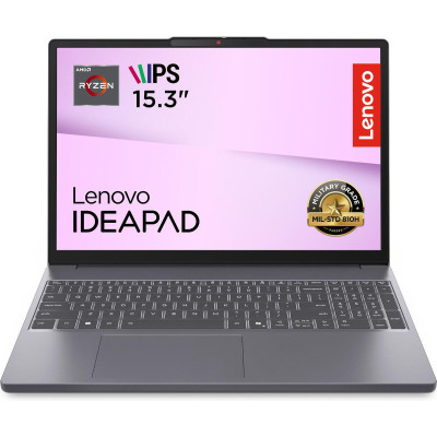 Lenovo IdeaPad Slim 3 15ARP10 Luna Grey (83K700GLRA)