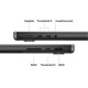 Apple MacBook Pro 14 M4 Max Space Black with nano-texture (Z1FE0017W)
