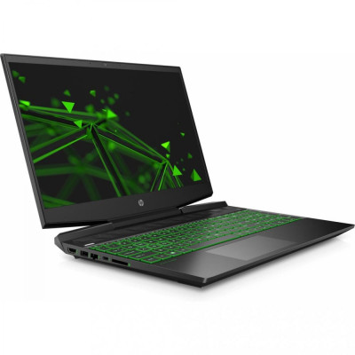 HP Pavilion Gaming 15-dk2025ua Shadow Black/Green Chrome (4F767EA)