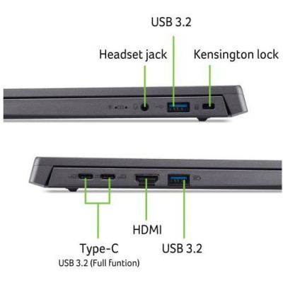 Acer Aspire Go 15 AG15-51P-51TK Steel Gray (NX.J51EU.00H)