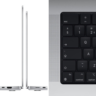 Apple MacBook Pro 16” Silver 2021 (MK1E3)