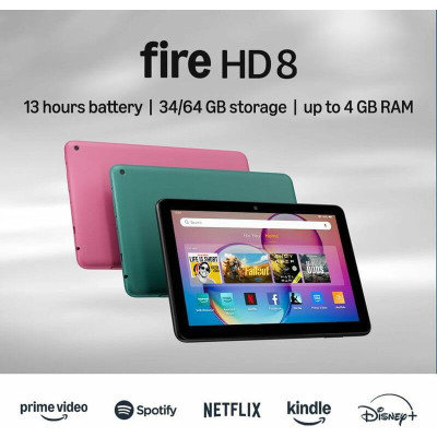 Amazon Fire HD 8 (12th Gen) (2024) 4/64GB Black_JP