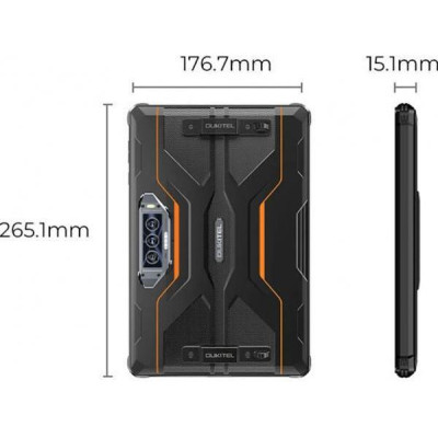 Oukitel RT8 6/256GB Orange With Tablet Alloy Stand