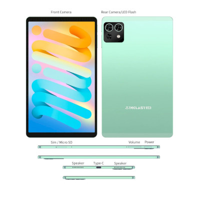 Teclast M50 Mini 6/128GB 4G Dual Sim Tea Green (M5N1/TL-112547)