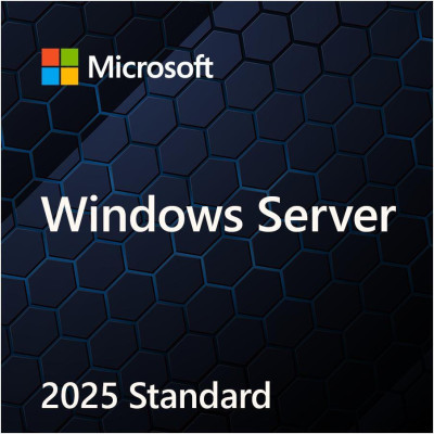Microsoft Windows Server 2025 Standard 16-core 64-bit EN OEM DVD (EP2-25187)