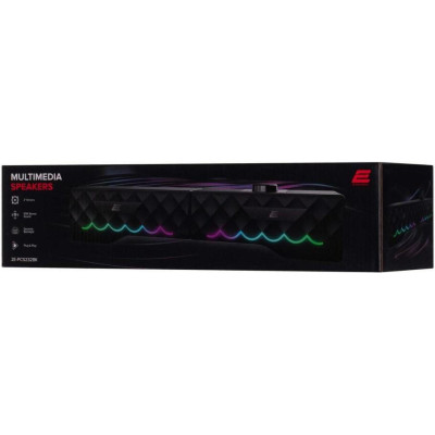 2E PCS232 Soundbar 2.0 USB Black (2E-PCS232BK)