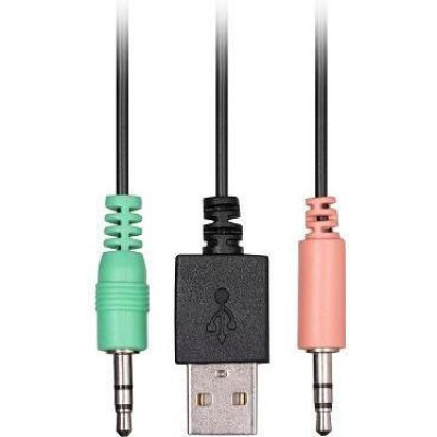 2E PCS101 RGB 2.0 USB Black (2E-PCS101BK)