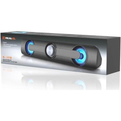 REAL-EL S-170 Black (EL121100013)