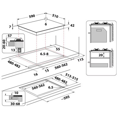 Whirlpool GOR 625/NB1