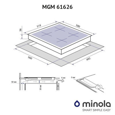 Minola MGM 61626 WH