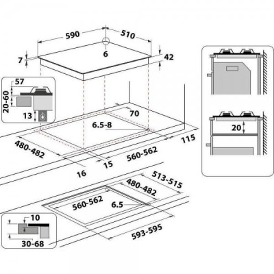 Whirlpool AKTL 629 NB