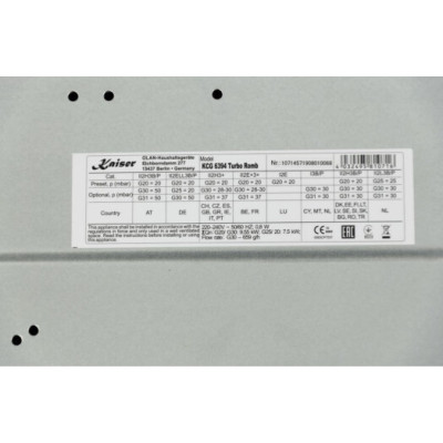 Kaiser KCG 6394 Turbo Romb