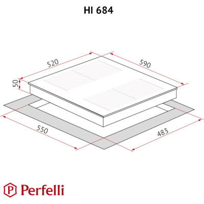 Perfelli HI 684 BL