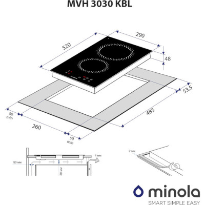 Minola MVH 3030 KBL