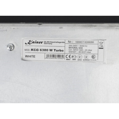 Kaiser KCG 6380 W Turbo