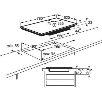 Electrolux EIV83443BW