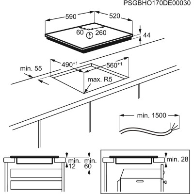 ELECTROLUX EIV63440BS