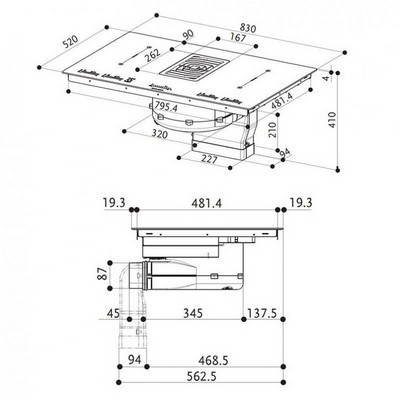 Faber GALILEO SMART BK GLASS A830