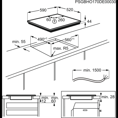 Electrolux IPE6440WI
