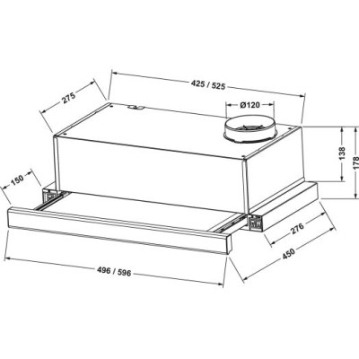 Eleyus LOTUS 470 50 INOX