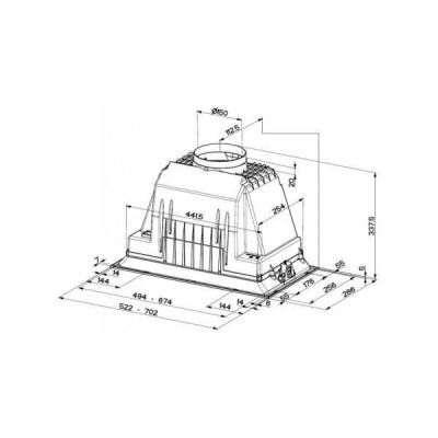 Faber Inca Plus HCS BK A70 (305.0628.323)
