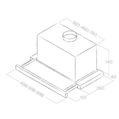 Elica TT14 STD GRIX/A/50