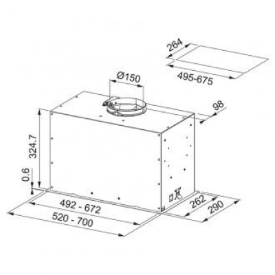 Franke Box Flush EVO FBFE BK MATT A52 (305.0665.364)