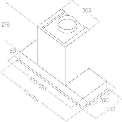 Elica HIDDEN ADVANCE PLUS @ IX/A/52