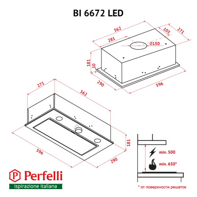 Perfelli BI6672I LED