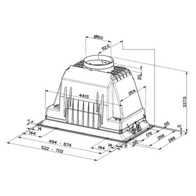 Faber INKA PLUS HCS BK A52 (305.0628.322)
