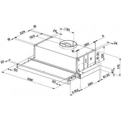 Faber Flexa NG GLASS LUX BK A60 (315.0635.137)