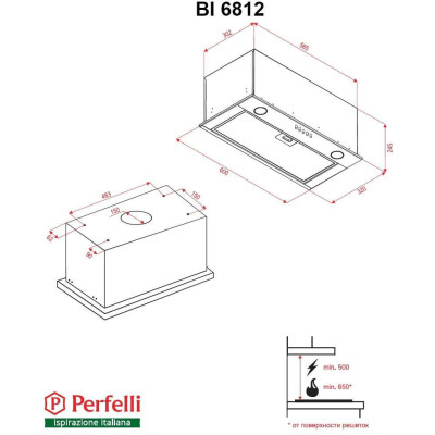 Perfelli BI 6812 W LED