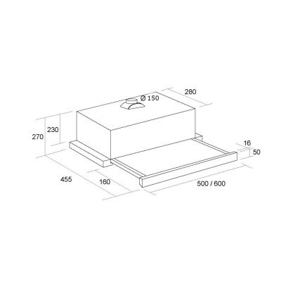 Pyramida TL 60 (1100) G IX WH